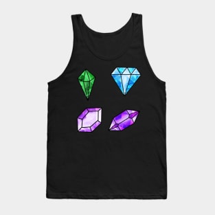 Gemstone sticker pack Tank Top